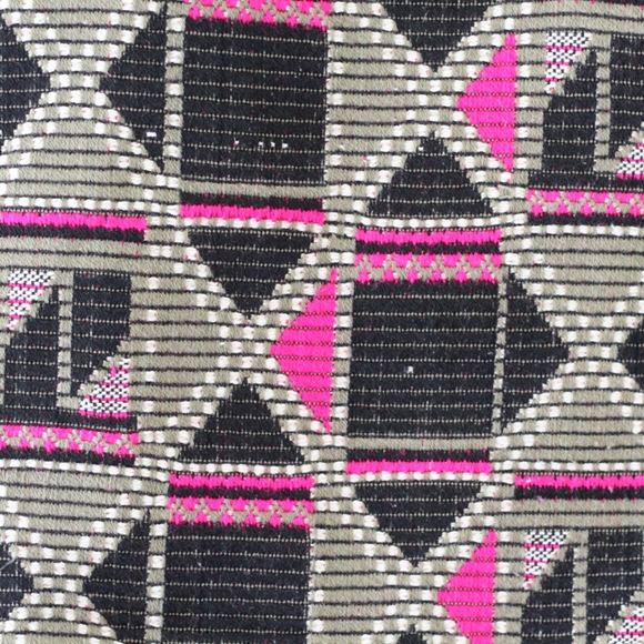 Pink & Green Boho Geometric Corduroy Tote Bag- Pre-owned - Picture 14 of 15